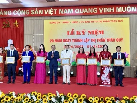 Thị trấn Trâu Quỳ (Gia Lâm): 20 năm xây dựng trở thành đô thị khang trang