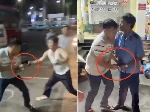 Công an xác minh vụ bảo vệ dùng súng điện tấn công hành khách tại bến xe Đồng Nai