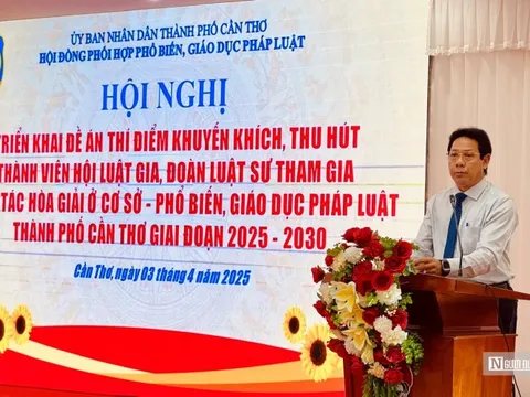 Tp.Cần Thơ tiên phong triển khai Đề án thu hút luật gia, luật sư tham gia hòa giải ở cơ sở