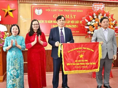 Ninh Bình: Gặp mặt nhân kỷ niệm 70 năm ngày thành lập Hội Luật gia Việt Nam