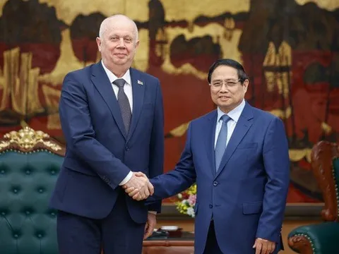 Thủ tướng Phạm Minh Chính tiếp Phó Thủ tướng Belarus