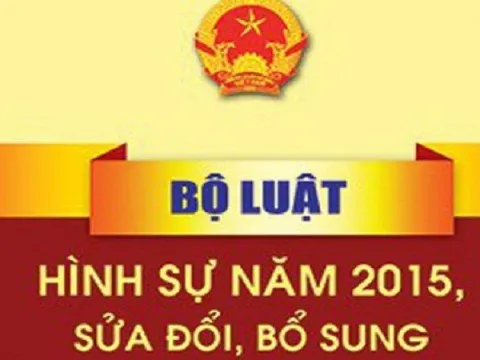 Kế hoạch xây dựng dự án Bộ luật Hình sự (sửa đổi)