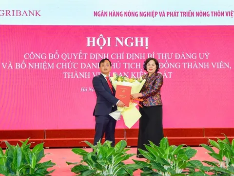 Ông Tô Huy Vũ làm Chủ tịch Hội đồng thành viên Agribank
