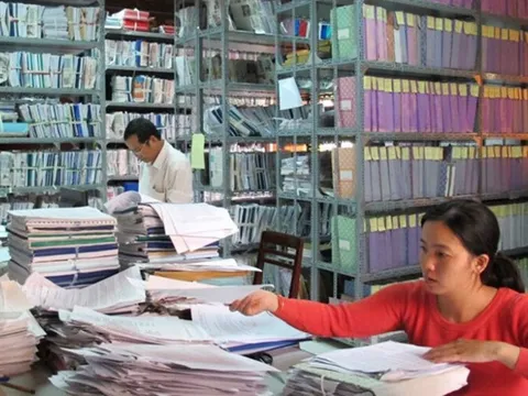 Bộ Nội vụ hướng dẫn địa phương quản lý văn thư, lưu trữ khi sắp xếp đơn vị hành chính