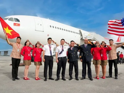 Chuyến bay kết nối kỳ vọng tăng cường hợp tác thương mại và đầu tư Việt - Mỹ