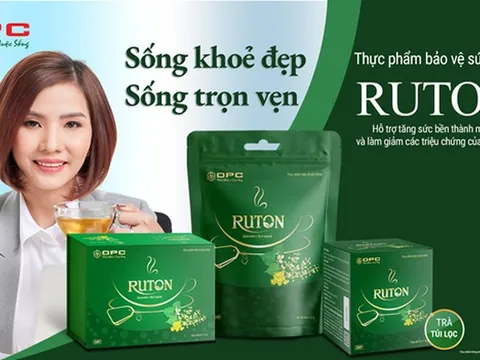 Trà túi lọc Ruton Opc - Sống khỏe đẹp, sống trọn vẹn