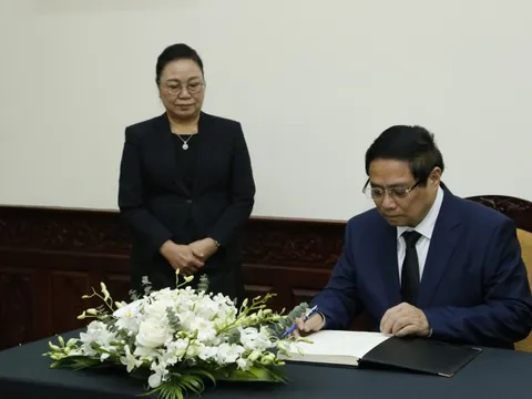 Thủ tướng Phạm Minh Chính sẽ đến Lào dự lễ truy điệu Đại tướng Khamtay Siphandone