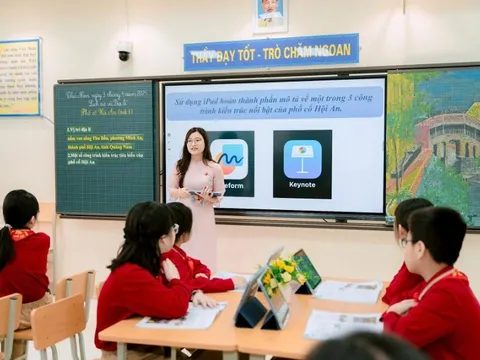 Ứng dụng iPad trong dạy học: Mô hình trường học thông minh