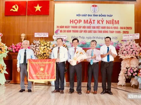 Hội Luật gia tỉnh Đồng Tháp: 30 năm vững bước, vinh dự nhận Cờ thi đua của UBND tỉnh