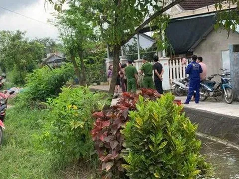 Đi chợ về, mẹ phát hiện con gái 2 tuổi tử vong dưới mương nước