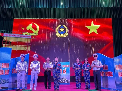 Quân chủng Hải quân đạt giải xuất sắc Hội thi 'Dân vận khéo' khu vực phía nam