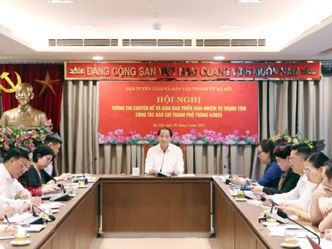 Các cơ quan báo chí Thủ đô đẩy mạnh tuyên truyền công tác chuẩn bị Đại hội đảng bộ các cấp