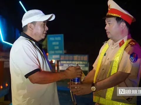 Nhan nhản xe khách vi phạm tốc độ trên quốc lộ qua địa bàn tỉnh Bình Định