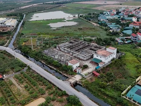 Hà Nội sắp xây dựng nhà máy xử lý nước thải Sơn Tây gần 501 tỷ đồng