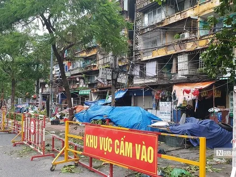 Hải Phòng: Thu hồi 249 căn hộ tại 2 chung cư cũ bị nghiêng, lún