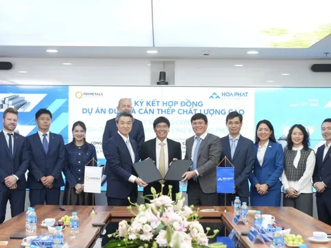 Hòa Phát bắt tay vào sản xuất ray thép làm đường sắt tốc độ cao