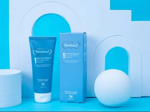 Đồ skincare cả tủ nhưng da vẫn nổi mụn? Thử ngay sữa rửa mặt chuẩn gu team da mụn - Teenilicious Acne Face Cleanser