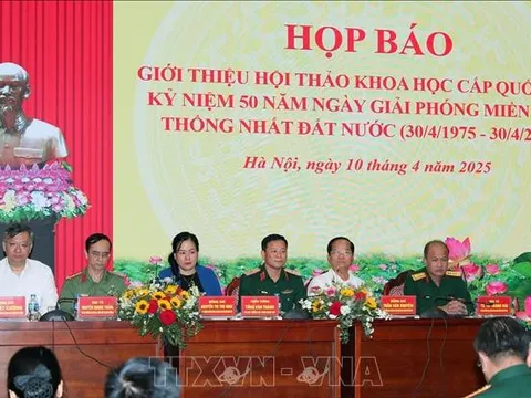 Tổ chức Hội thảo khoa học cấp quốc gia kỷ niệm 50 năm Ngày giải phóng miền Nam