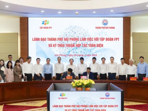 FPT ký thỏa thuận hợp tác toàn diện với Hải Phòng