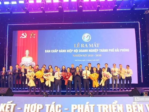 Bí thư Thành ủy Hải Phòng làm Chủ tịch danh dự Hiệp hội Doanh nghiệp Thành phố