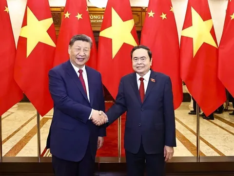 Chủ tịch Quốc hội Trần Thanh Mẫn hội kiến Tổng Bí thư, Chủ tịch Trung Quốc Tập Cận Bình