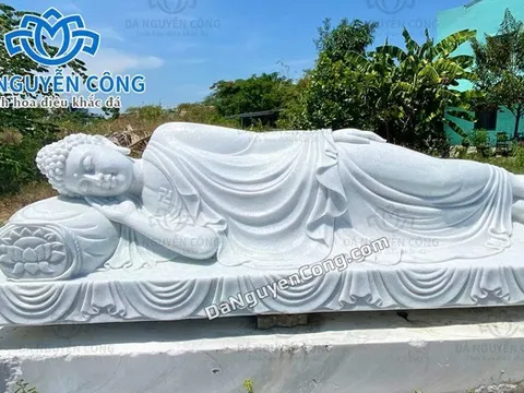Điêu khắc đá Nguyễn Công chuyên tượng Phật Thích Ca bằng giá gốc tại xưởng