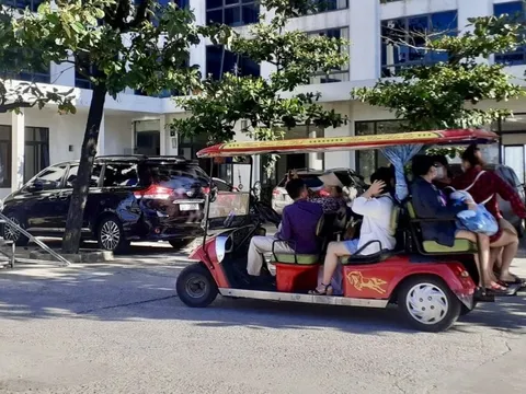Nỗ lực đưa vào khai thác tuyến xe điện tại Khu du lịch Thiên Cầm