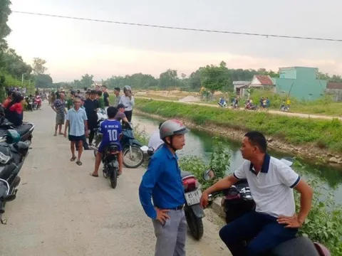 Phát hiện 2 thi thể dưới kênh ở Quảng Nam