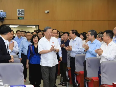 Tổng Bí thư Tô Lâm tiếp xúc cử tri Hà Nội