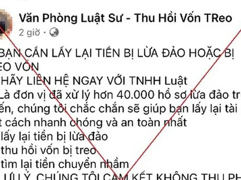 Nhờ hỗ trợ thu hồi tiền lừa đảo, người phụ nữ liên tiếp bị lừa
