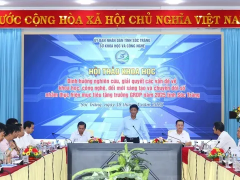Sóc Trăng: Phát triển KHCN, đổi mới sáng tạo, hiện thực hóa mục tiêu tăng trưởng 8%