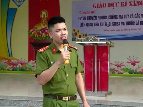 Thăng cấp hàm vượt bậc đối với Thượng úy hy sinh khi vây bắt nhóm tội phạm ma túy