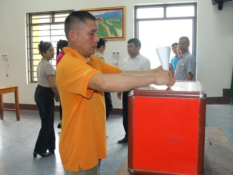 Thái Nguyên: Ngày đầu tiên bỏ phiếu, tỷ lệ cử tri đồng ý với phương án sắp xếp cấp xã, tỉnh đạt rất cao