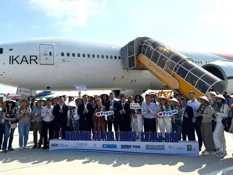 Khánh Hòa đón chuyến bay mới từ Liên bang Nga