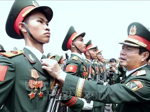 Việt Nam cử quân nhân tham gia duyệt binh tại Nga