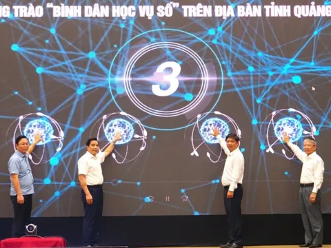 Quảng Nam phát động phong trào 'Bình dân học vụ số'