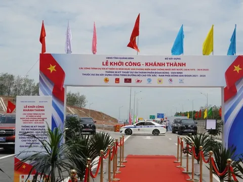 Quảng Bình: Thông xe kỹ thuật dự án cao tốc Bắc – Nam, đoạn Bùng – Vạn Ninh