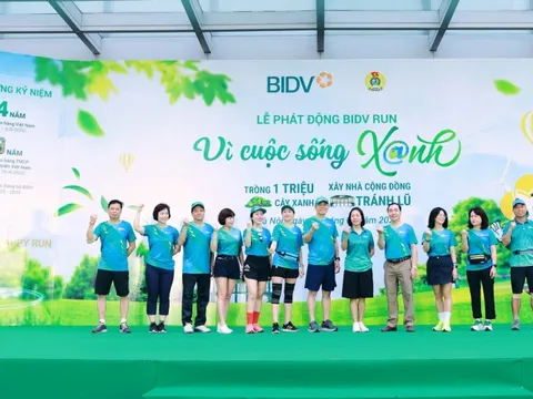 BIDV RUN – vì cuộc sống xanh, kiến tạo giá trị vững bền