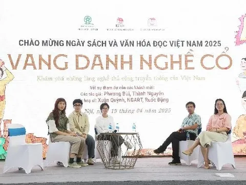 “Vang danh nghề cổ”: Khi trang sách gìn giữ tinh hoa làng nghề Việt