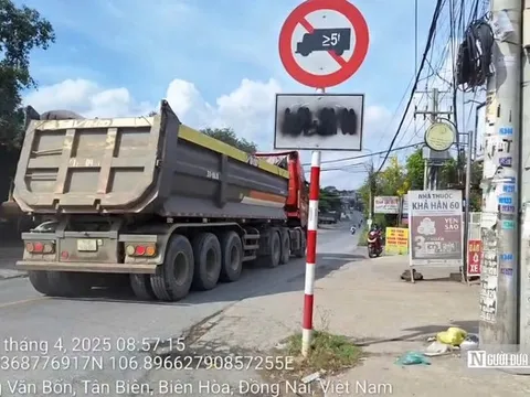 Vụ biển cấm bị kẻ xấu bôi đen trên đường Hoàng Văn Bổn: Có thể bị truy cứu trách nhiệm hình sự