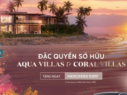 Quà tặng đến 2,4 tỷ đồng cho chủ nhân dinh thự Villa Le Corail, A Gran Meliá Hotel