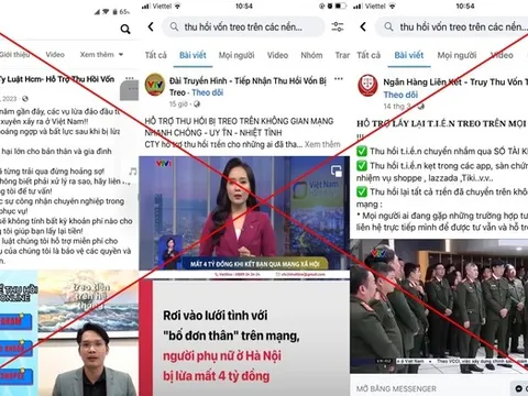 Cảnh giác thủ đoạn lừa đảo hỗ trợ thu hồi vốn treo, lấy lại tiền bị lừa đảo
