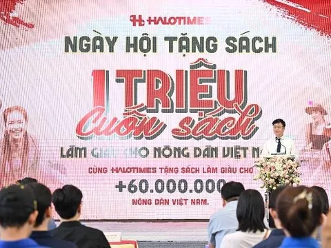 Trao tặng một triệu cuốn sách làm giàu cho nông dân Việt Nam