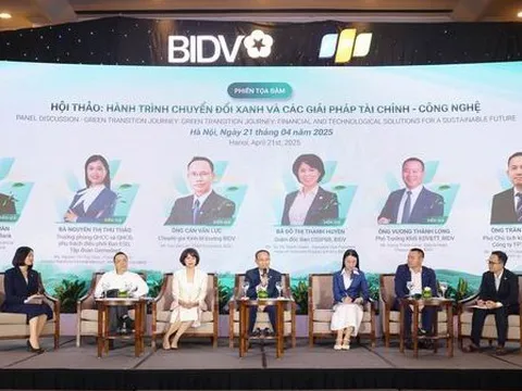 BIDV góp phần xây dựng lộ trình chuyển đổi xanh