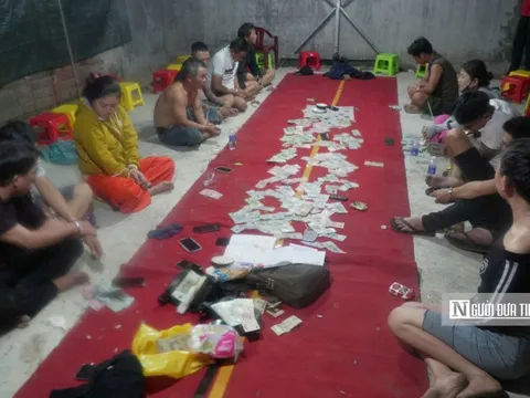 Quảng Ngãi: Triệt phá tụ điểm đánh bạc quy mô lớn