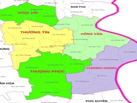Huyện Thường Tín dự kiến có 4 xã sau sắp xếp đơn vị hành chính