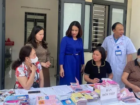 Hà Nội: Kiểm tra công tác tổ chức chiến dịch chăm sóc sức khoẻ sinh sản tại huyện Chương Mỹ