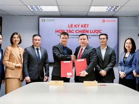 Công ty Cổ phần Tập đoàn Danh Khôi ký kết hợp tác chiến lược với Ladophar