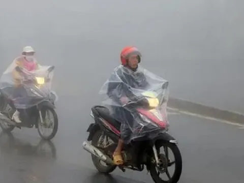 Miền Bắc liên tiếp 2 đợt không khí lạnh "lạ thường", trời chuyển mưa to