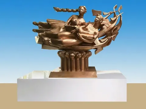 Kỷ niệm 50 năm Ngày thống nhất đất nước qua góc nhìn hội họa